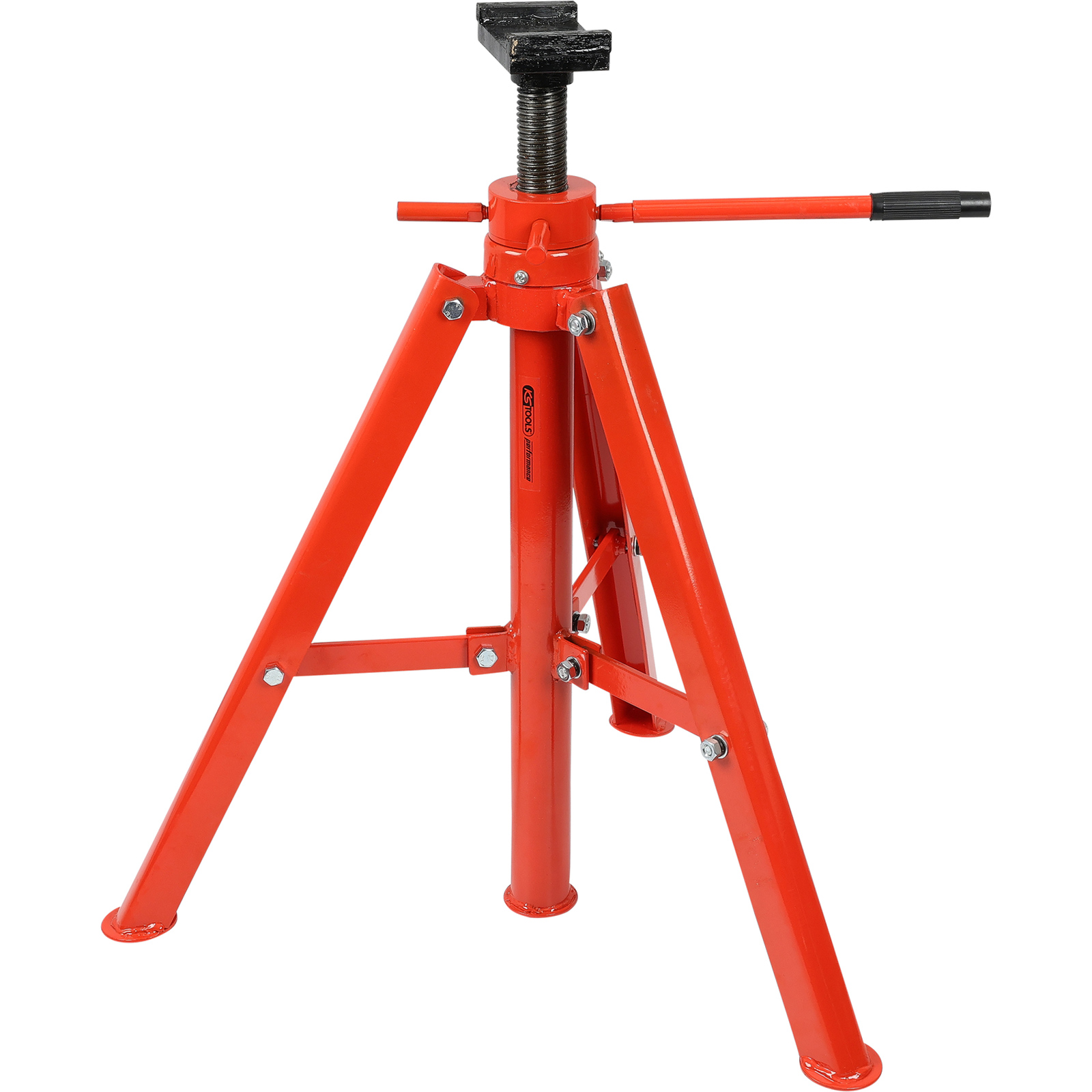 KS TOOLS Stahl-Spindel-Unterstellbock 12 t 710-1065 mm - 160.0442