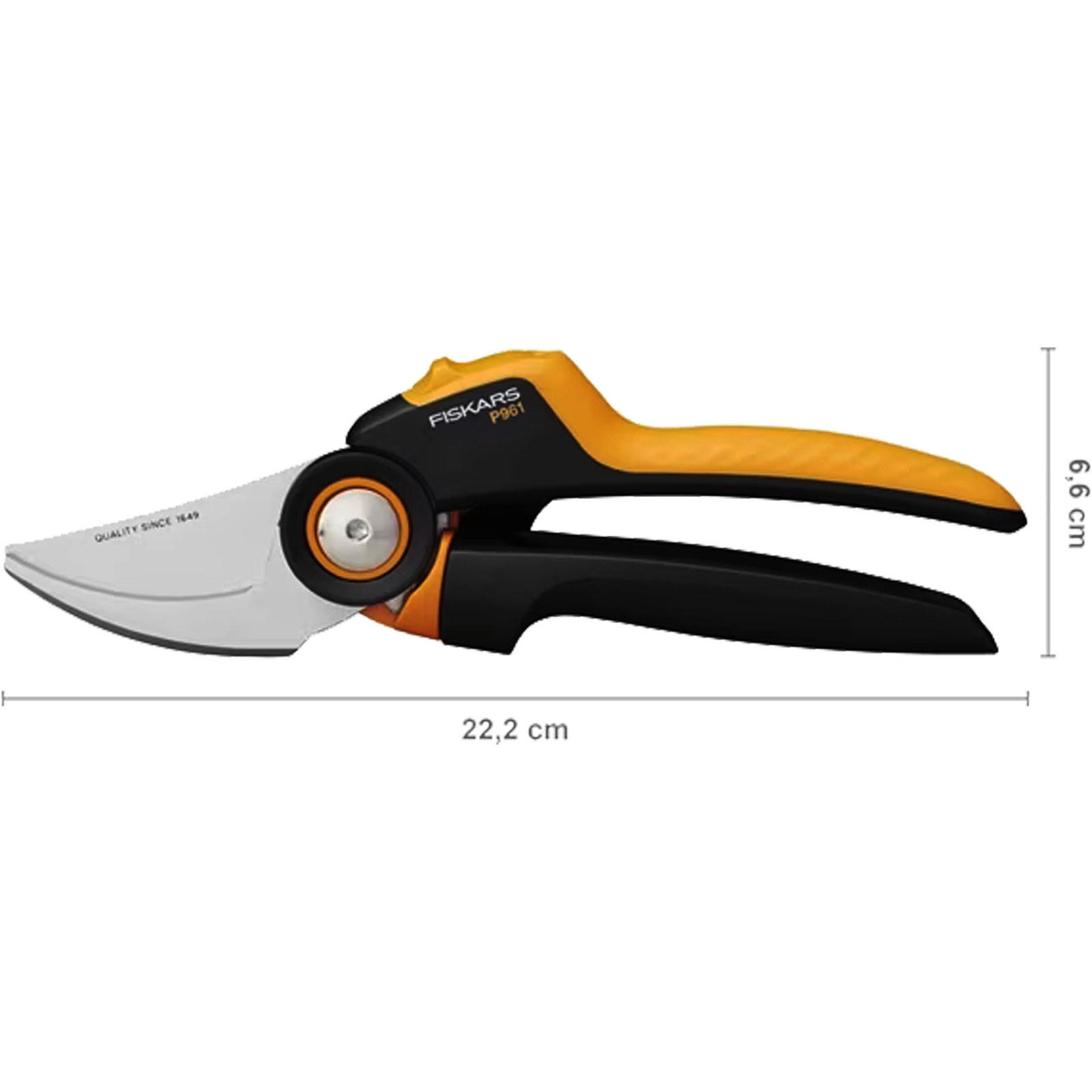 FISKARS Gartenschere Bypass Gesamtlänge 275 mm Schneidleistung 24 mm - 1057173