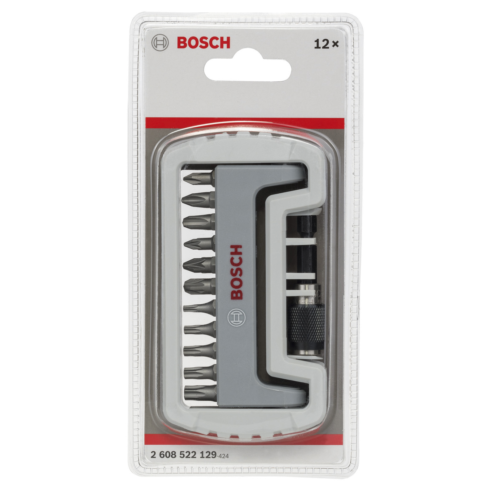 Bosch Schrauberbit-Set Extra-Hart, 11tlg. PH, PZ, T, 25 mm, Bithalter -2608522129