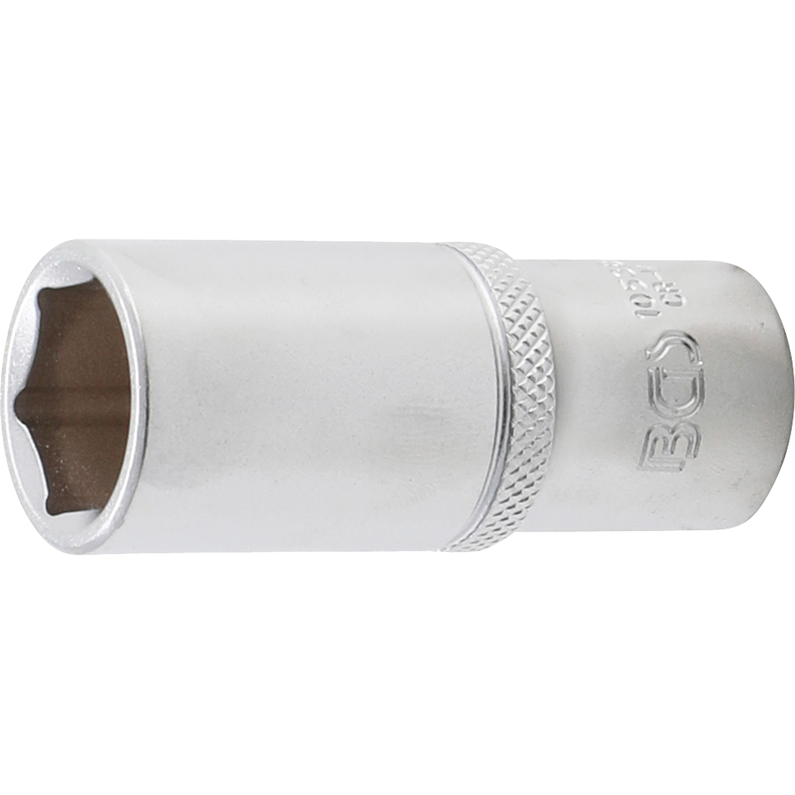 BGS Steckschlüssel-Einsatz Sechskant tief Antrieb Innenvierkant 10 mm (3/8") SW 18 mm - 10538