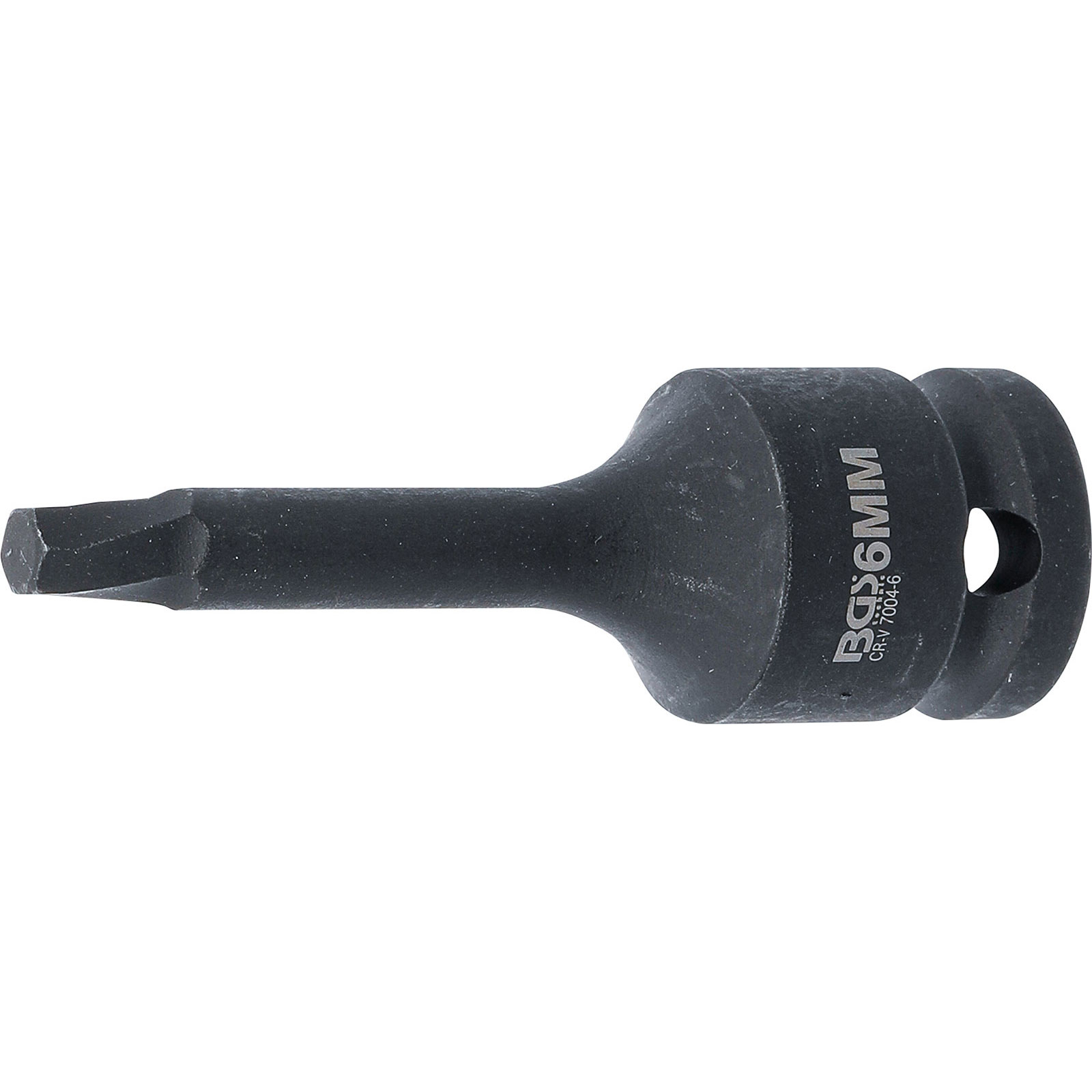 BGS Schraubenausdreher Antrieb Innenvierkant 12,5 mm (1/2") für defekten Innensechskant 6 mm - 7004-6