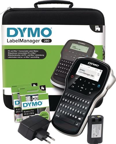 Dymo Beschriftungsgerät Label MANAGER 280 Schriftbandbreiten 6, 9, 12 mm - S0968990