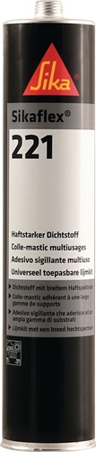 Sika Polyurethandichtstoff Sikaflex-221 300 ml schwarz Kartusche - 1389