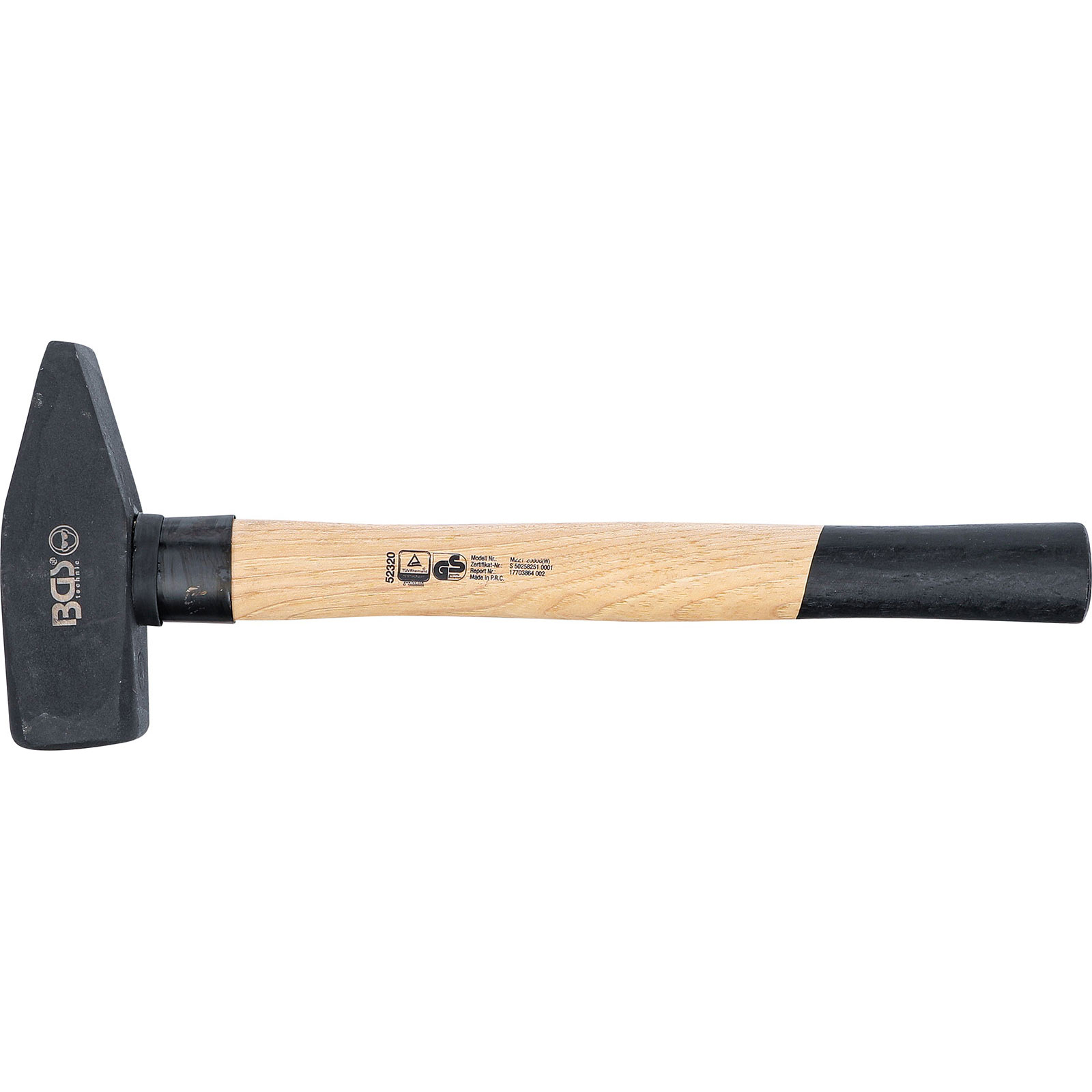 BGS Schlosserhammer Hickory-Stiel DIN 1041 2.000 g - 52320