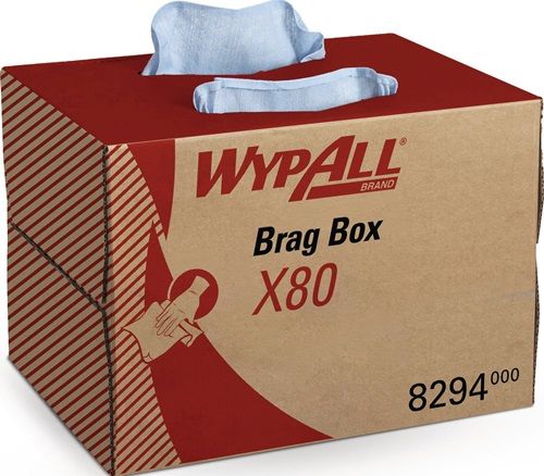 WYPALL Wischtuch X80 8294 L427xB282ca.mm blau 1-lagig - 8294