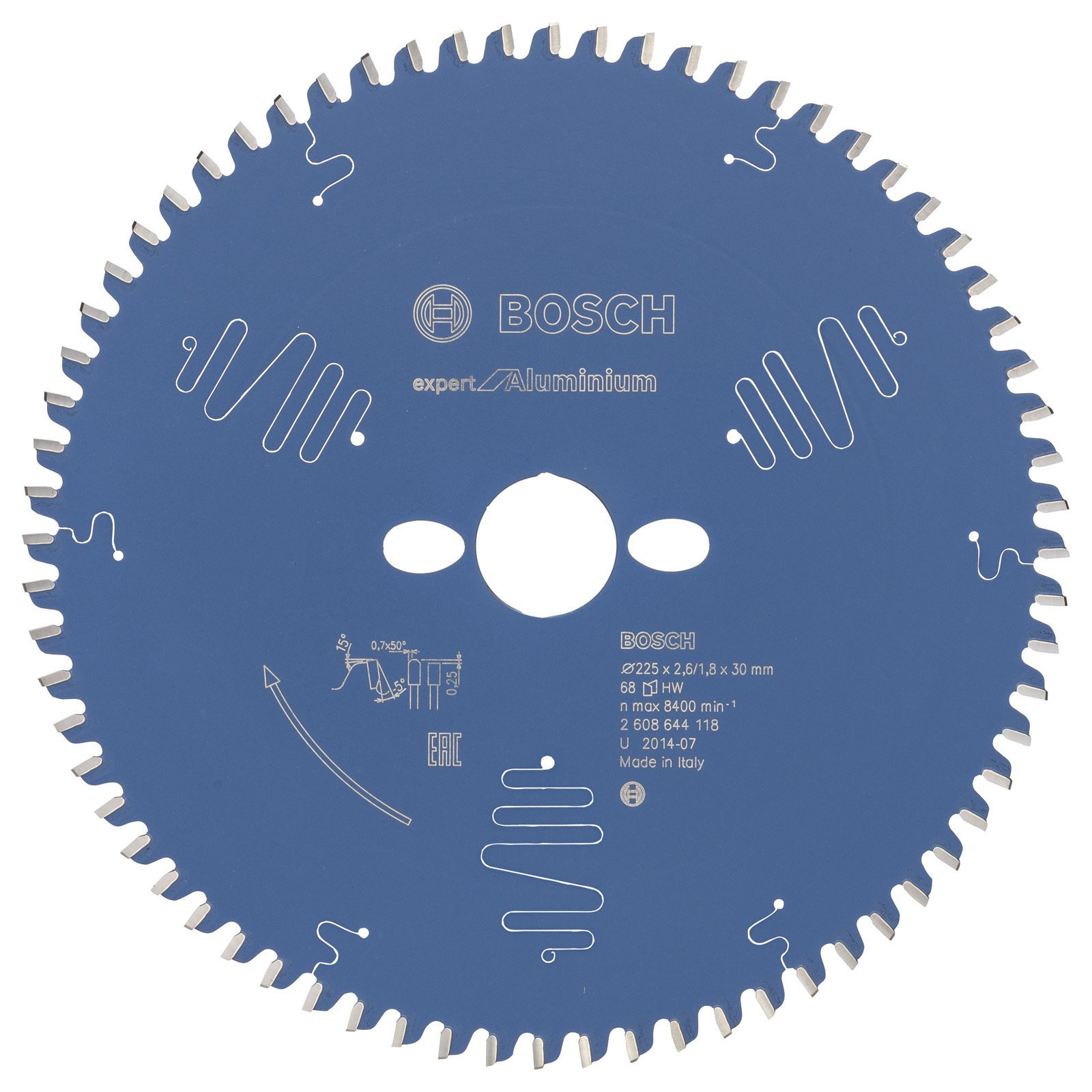 Bosch Kreissägeblatt Expert for Aluminium für Tischsägen
