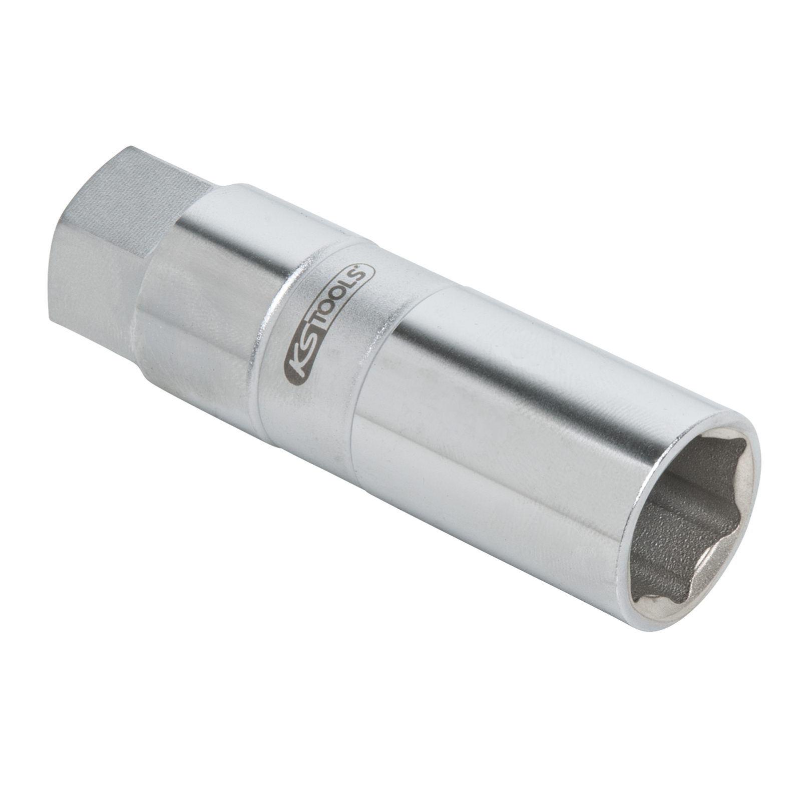 KS TOOLS Stoßdämpfer-Außensechskant-Gegenhalter-Stecknuss 16 mm - 150.9416