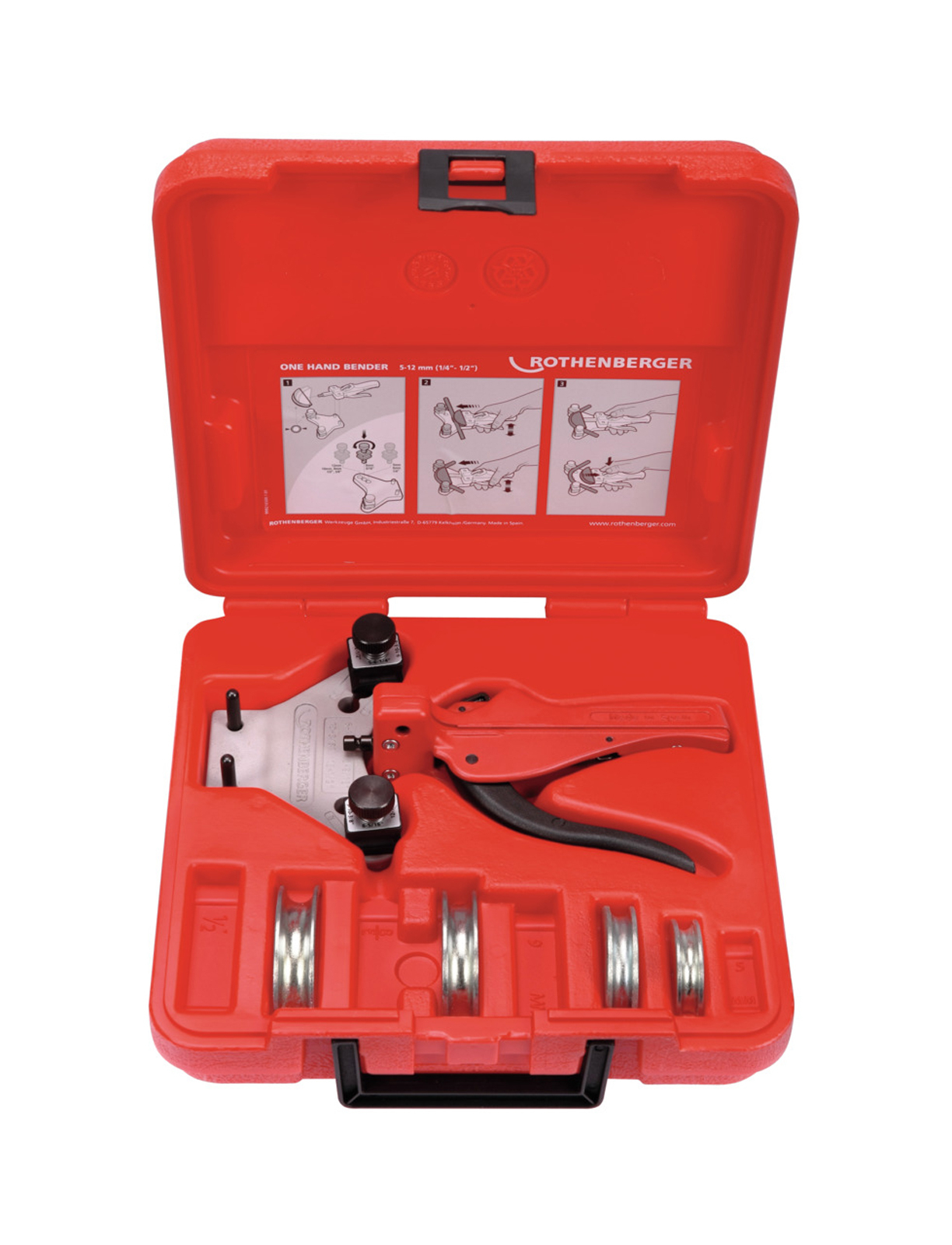 ROTHENBERGER TUBE BENDER Set, 6-8-10-12mm - 24132