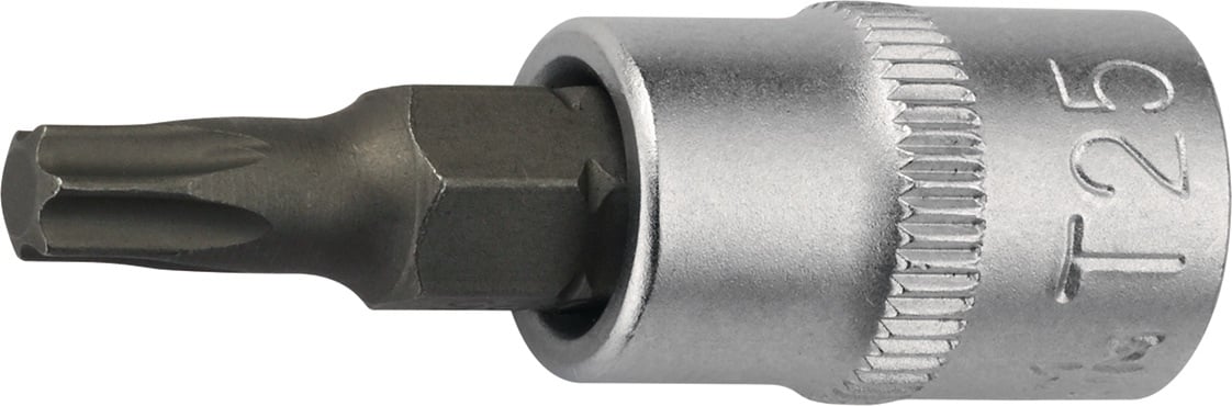 Steckschlüsseleinsatz 1/4 Zoll TX T30 L.32mm TECWERK