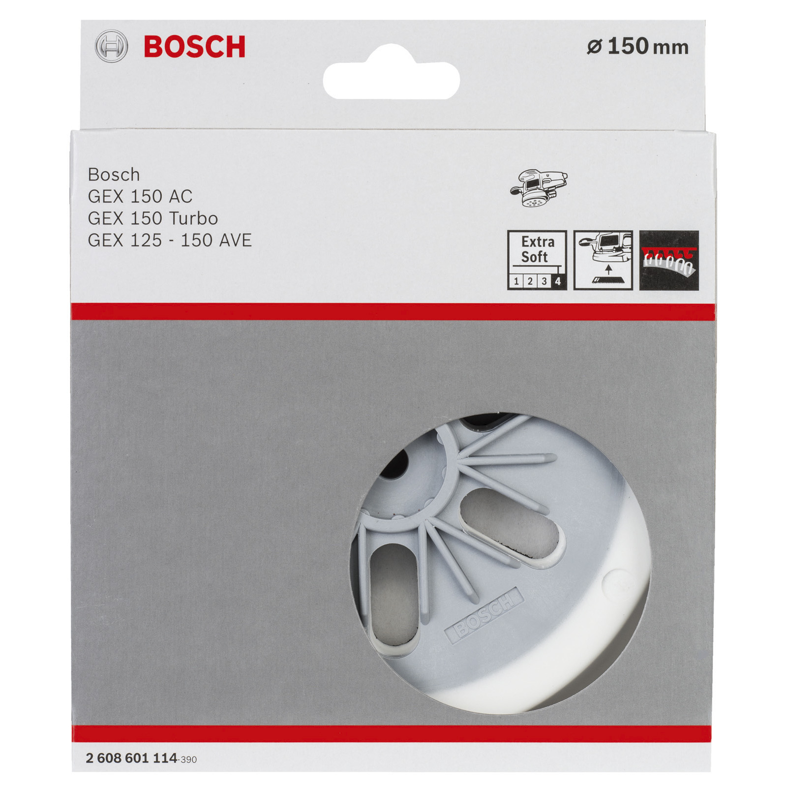 Bosch Schleifteller extraweich Ø 150 mm - 2608601114