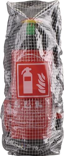 Gitternetzfolie f.9 u.12kg Feuerlöscher ca.H 800xB 650xT 270mm GLORIA