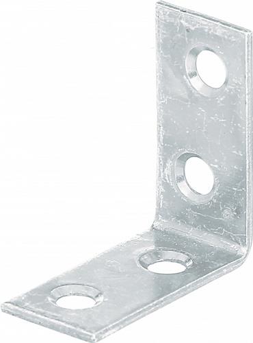 GAH Alberts Stuhlwinkel L.30 x 30 mm B.14 mm S.1,75 mm STA galv.gelb verz.Loch-D.4,5 mm - 339197