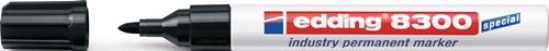 edding Industrie-Permanentmarker 8300 rot Strich-B. 1,5-3 mm Rundspitze - 4-8300002
