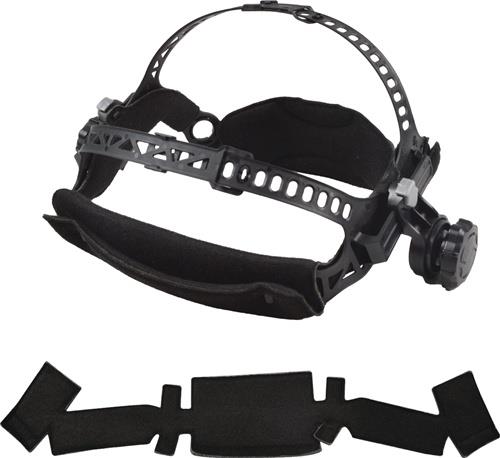 Komfort-Kopfband Weldmaster® einzeln schwarz/grau JAS