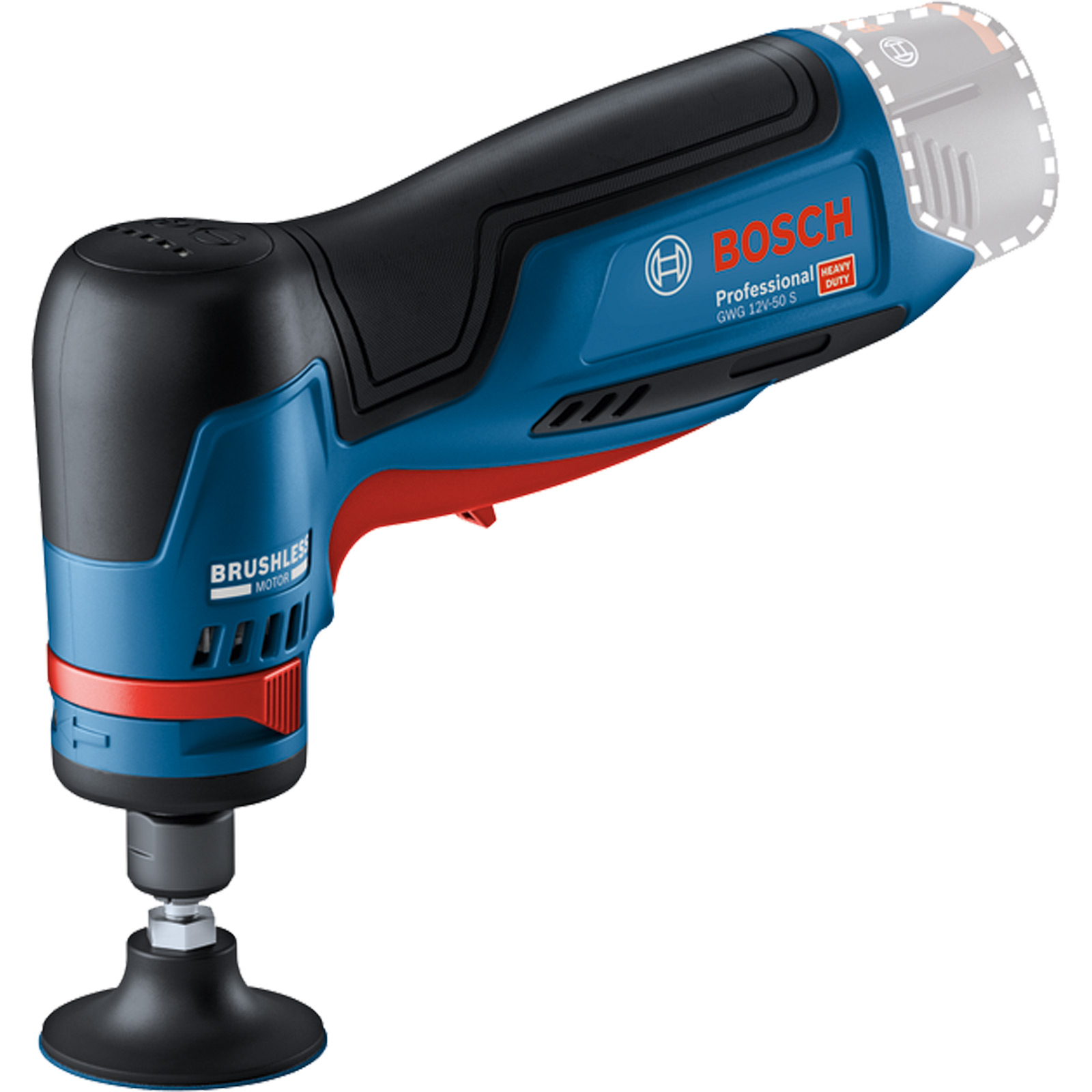 Bosch Geradschleifer GWG 12V-50 S Solo - 06013A7000