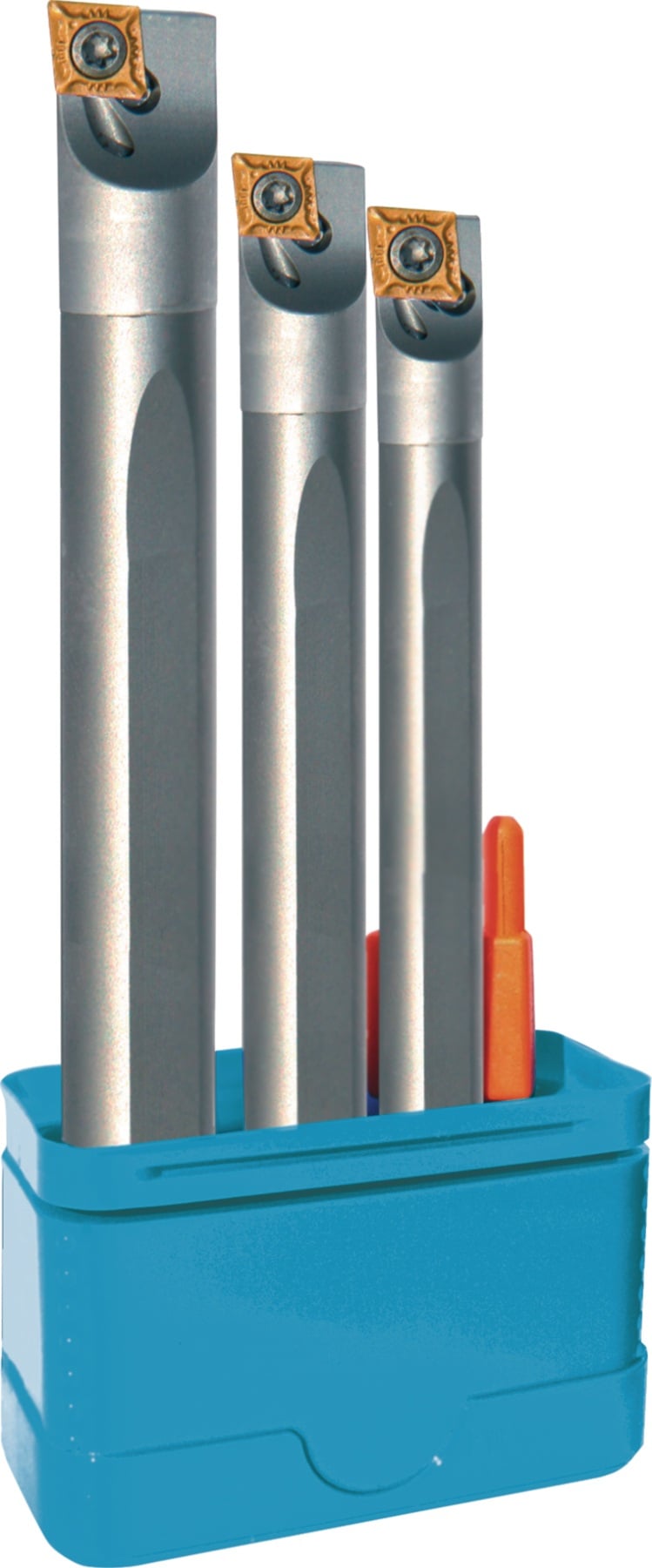 Bohrstangenset SCLC-R 06 re.VHM m.IK 3tlg.TECWERK