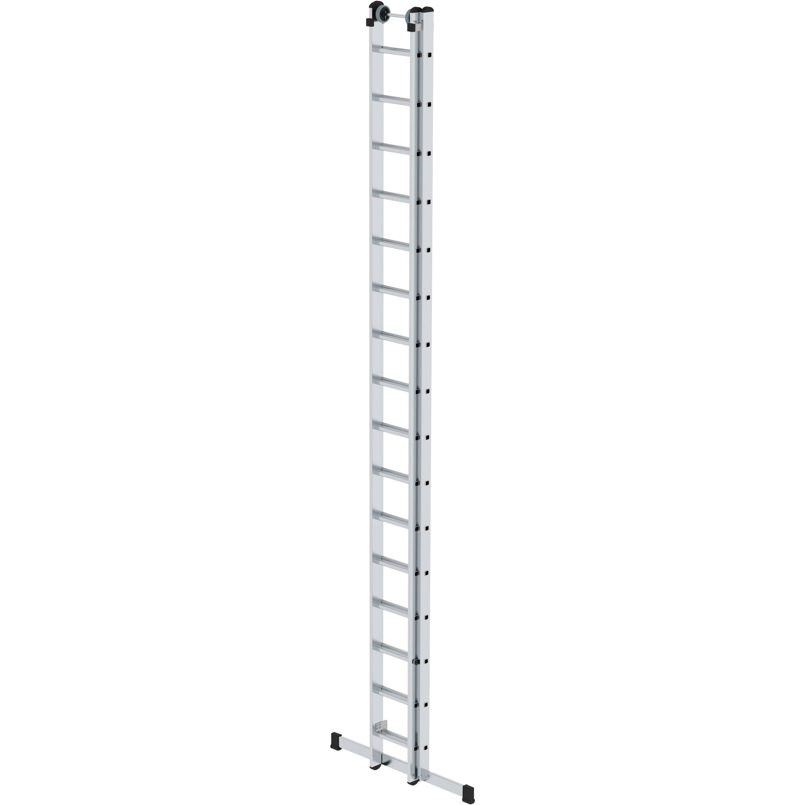 Günzburger Steigtechnik Sprossen-Schiebeleiter 2tlg. mit Standard-Traverse 2 x 16 Sprossen - 020816