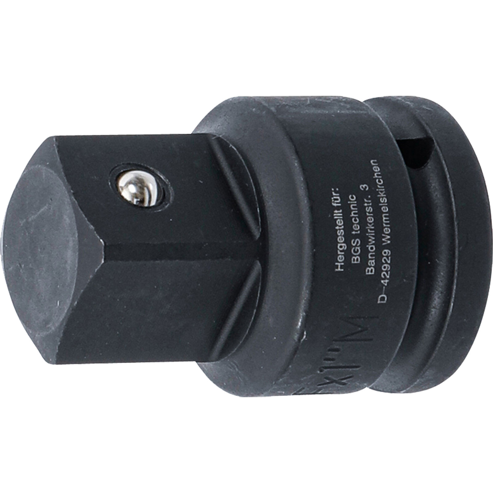 BGS Kraft-Steckschlüssel-Adapter Innenvierkant 20 mm (3/4") - Außenvierkant 25 mm (1") - 195