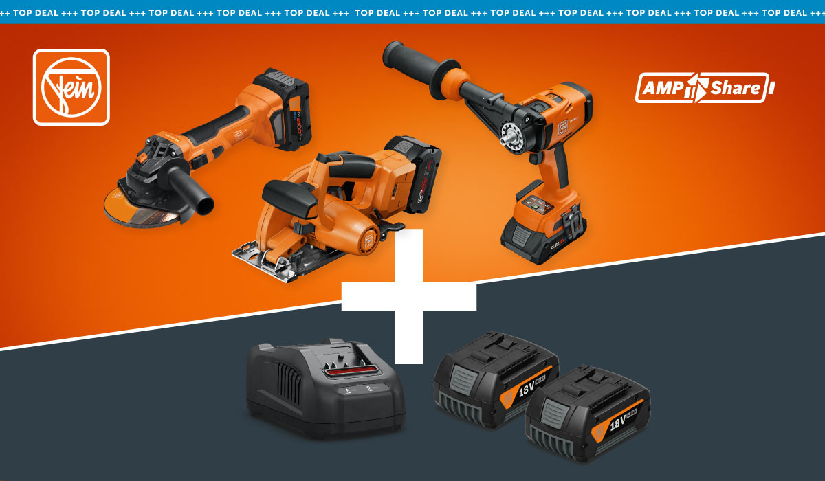 FEIN AMPShare Aktion