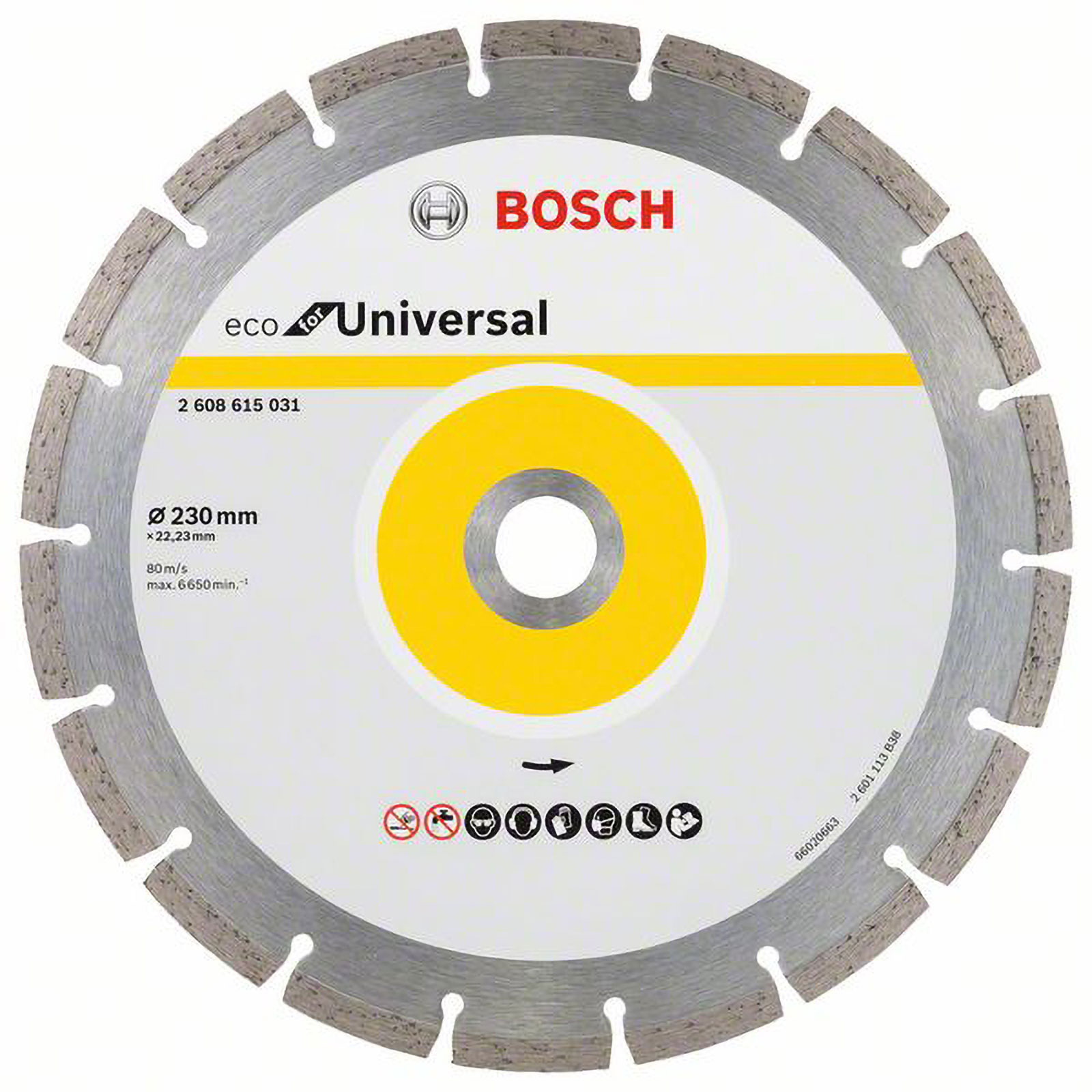 Bosch Diamanttrennscheibe Eco For Universal Ø 230 mm - 2608615031