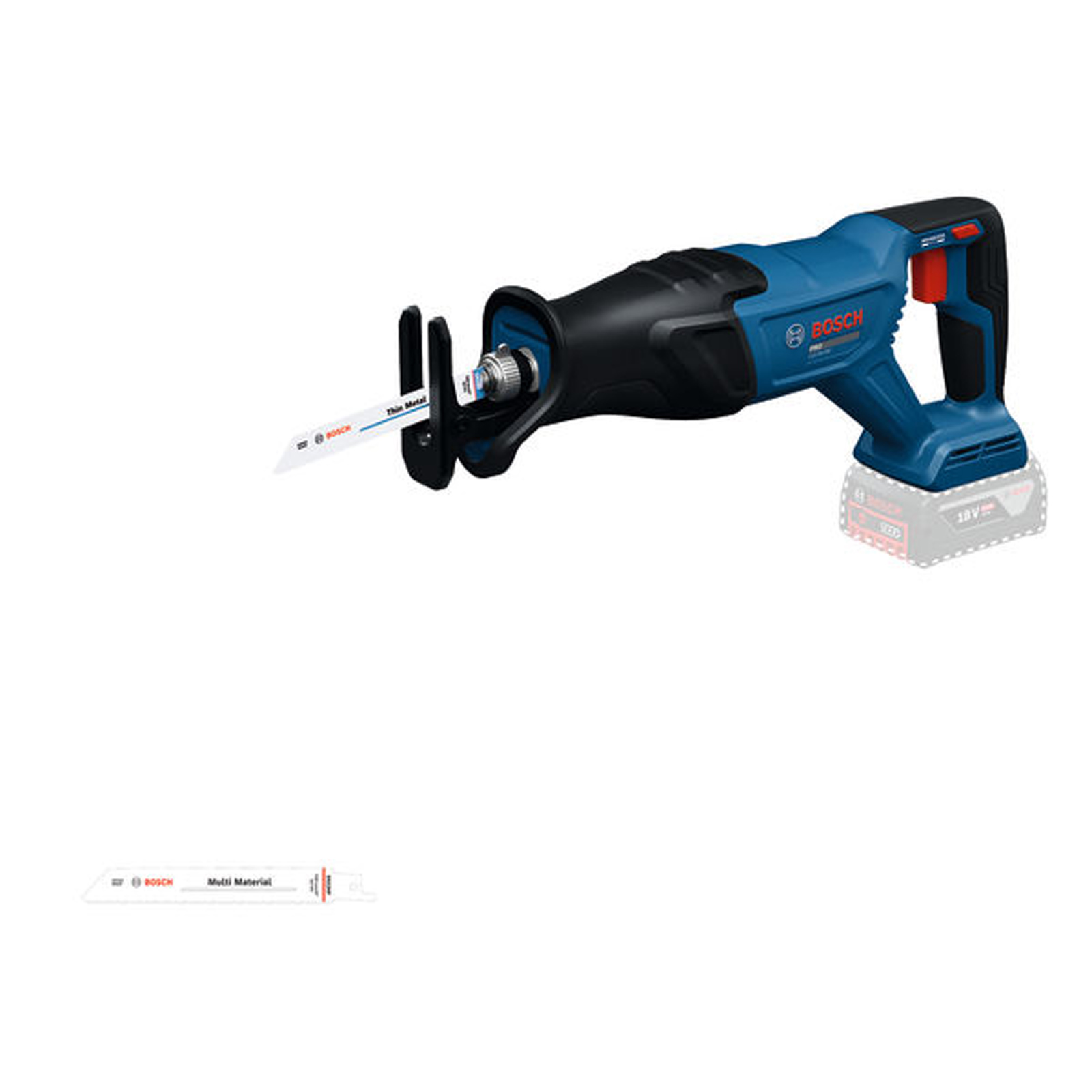 Bosch Akku-Säbelsäge GSA18V-280 Solo - 06016D1000