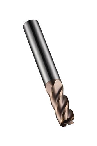 Schaftfräser S523 DORMER D.5mm R.0,3mm HM TiSiN 40Grad Z.4 DORMER