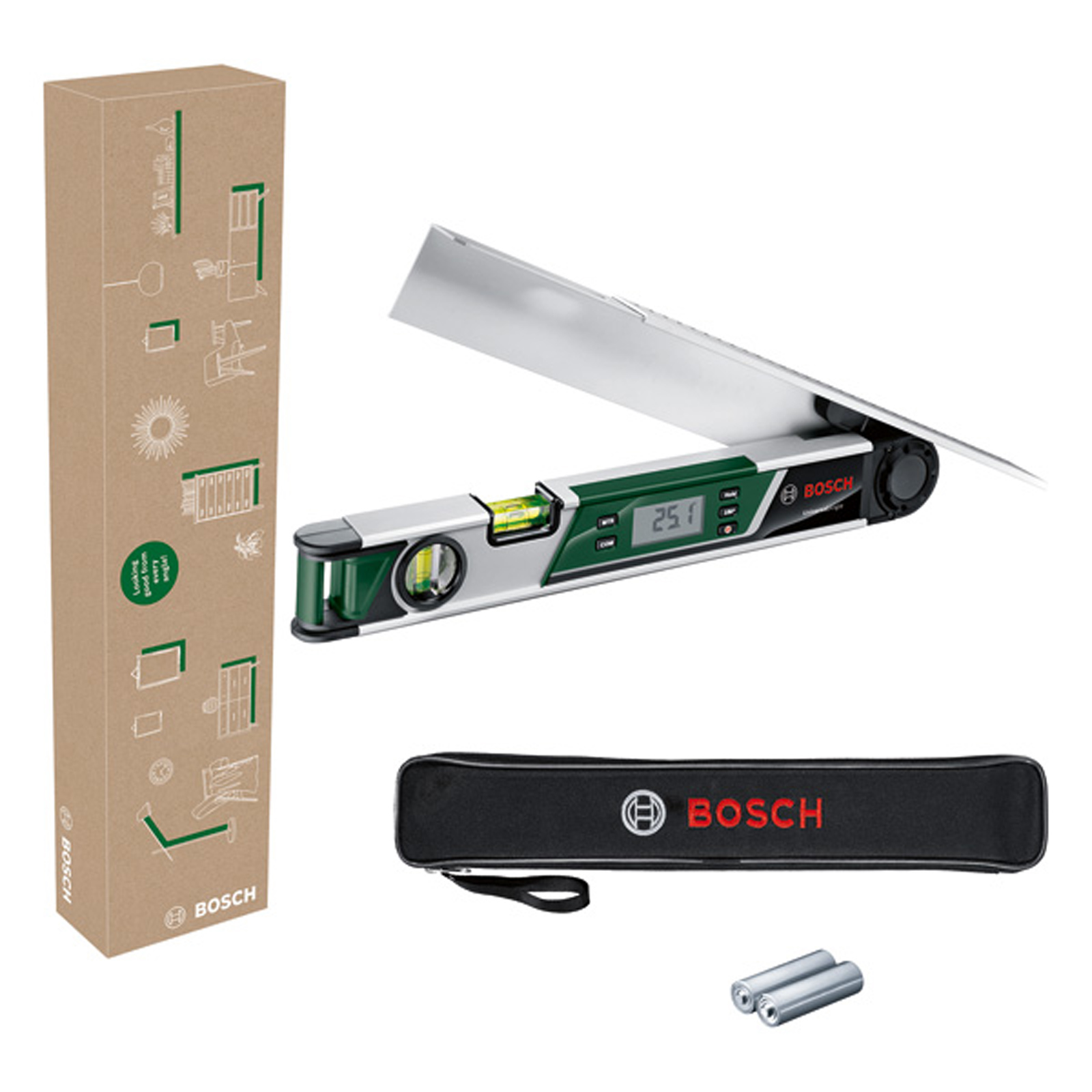 Bosch Winkelmesser UniversalAngle, eCommerce-Karton - 06036760Z1