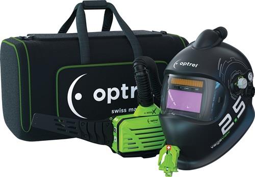 optrel Schweißerschutzhelm Vegaview 2.5 mit Gebläseatemschutz - 4580050