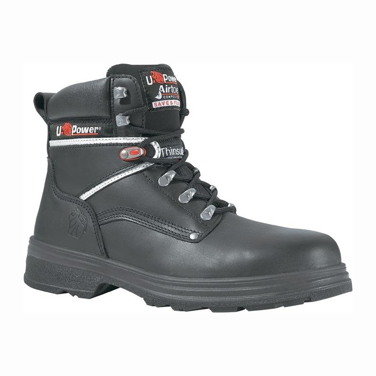 UPower Sicherheitsstiefel Performance schwarz