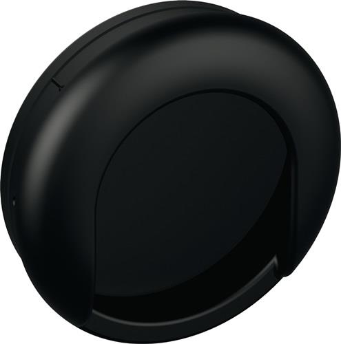 HEWI Einlassmuschel 535MLB PA ma 90 tiefschwarz L.75mm B.75mm - 535.75MLB 90