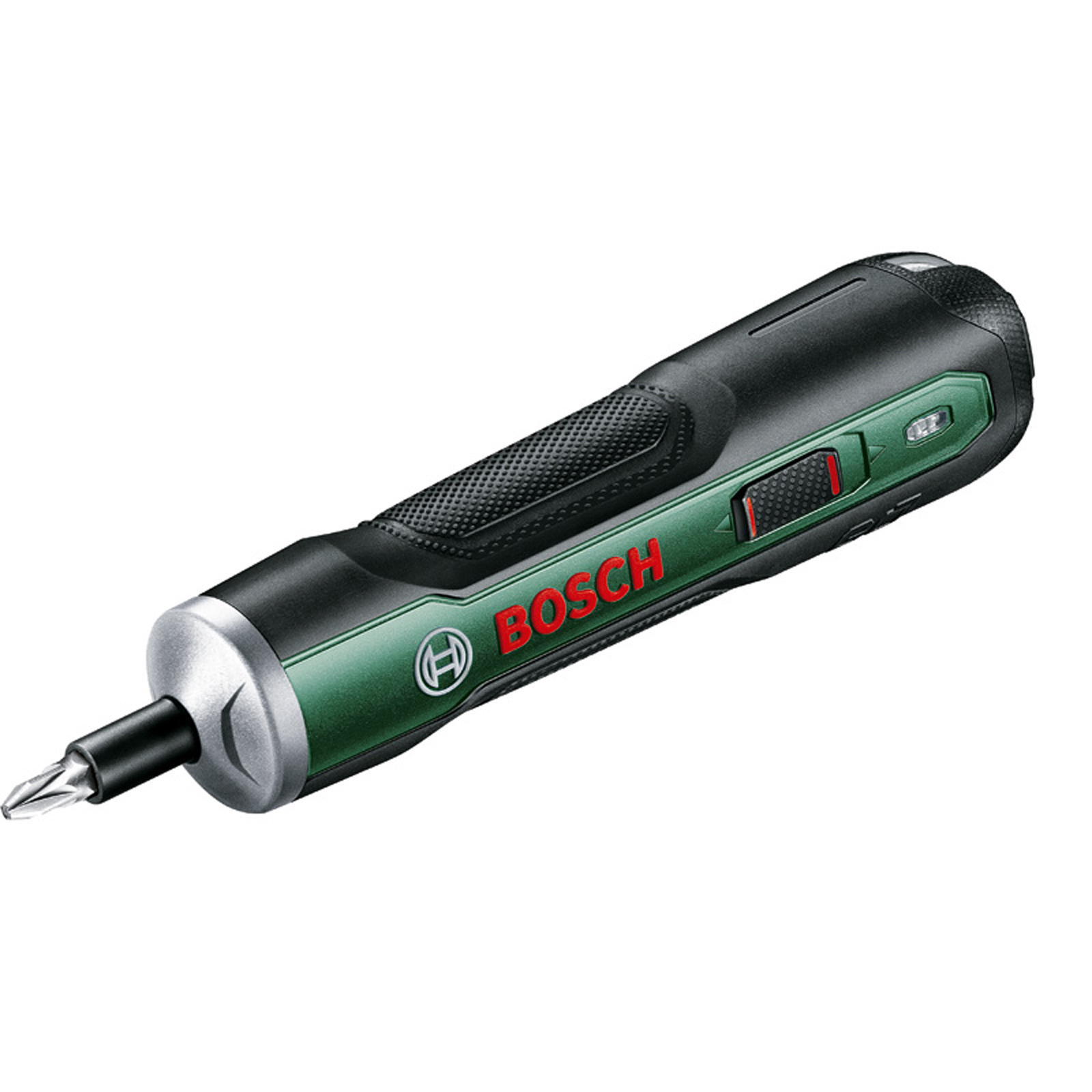 Bosch Akku-Schrauber PushDrive, 32-tlg. Schrauberbit-Set, Aufbewahrungsbox