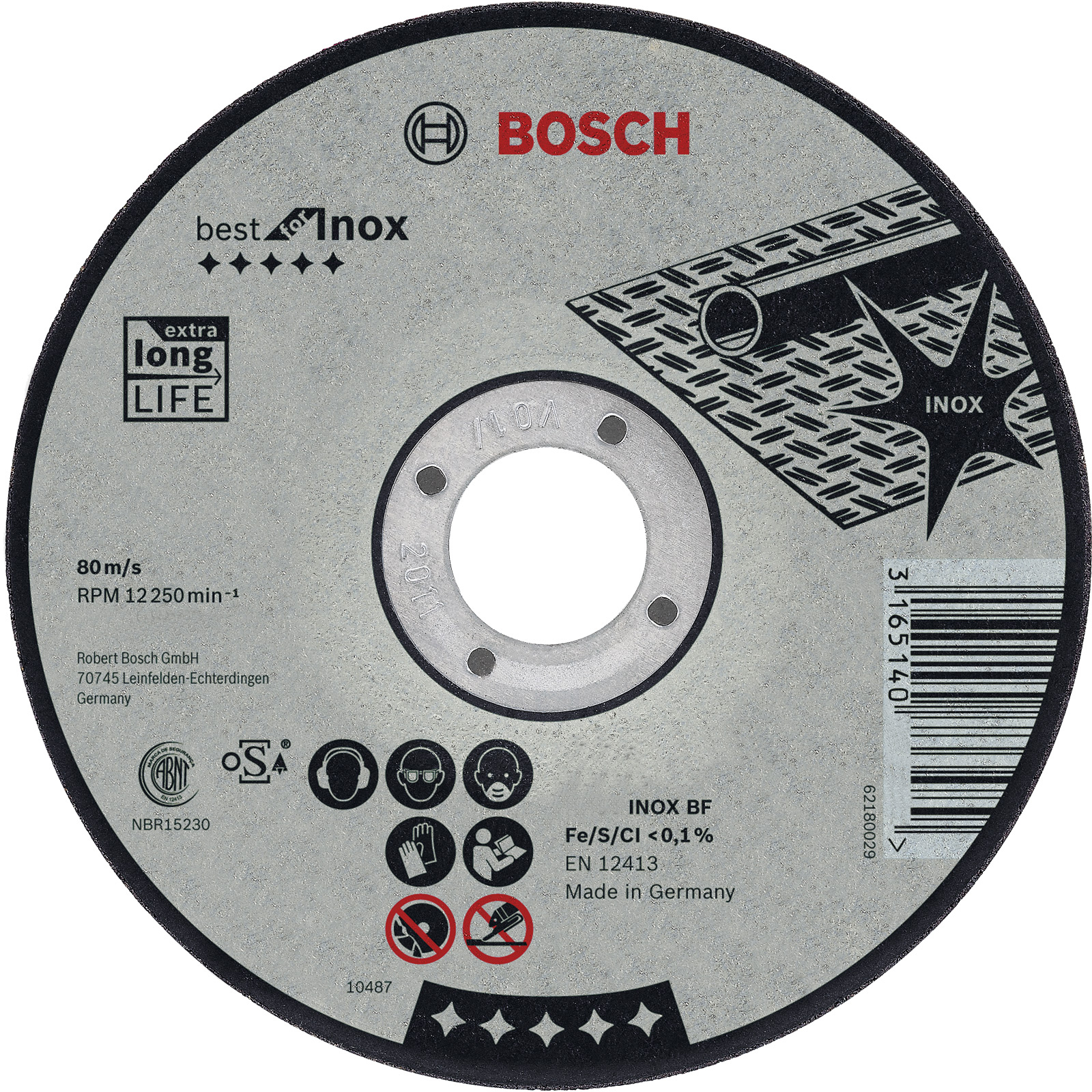 Bosch Trennscheibe gerade Best for Inox