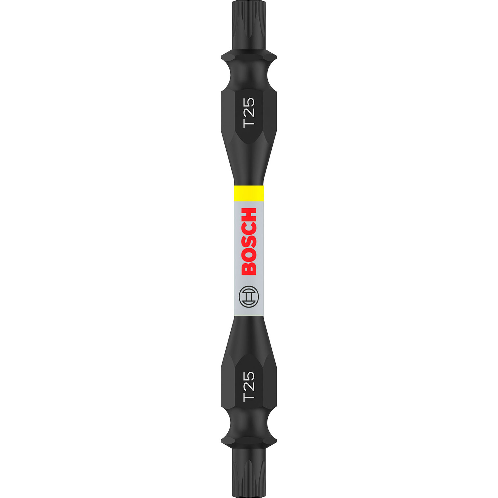 Bosch PRO Impact Schrauberbit mit Doppelklingen und Pick and Click-Einsätzen T25 65 mm - 2608522541