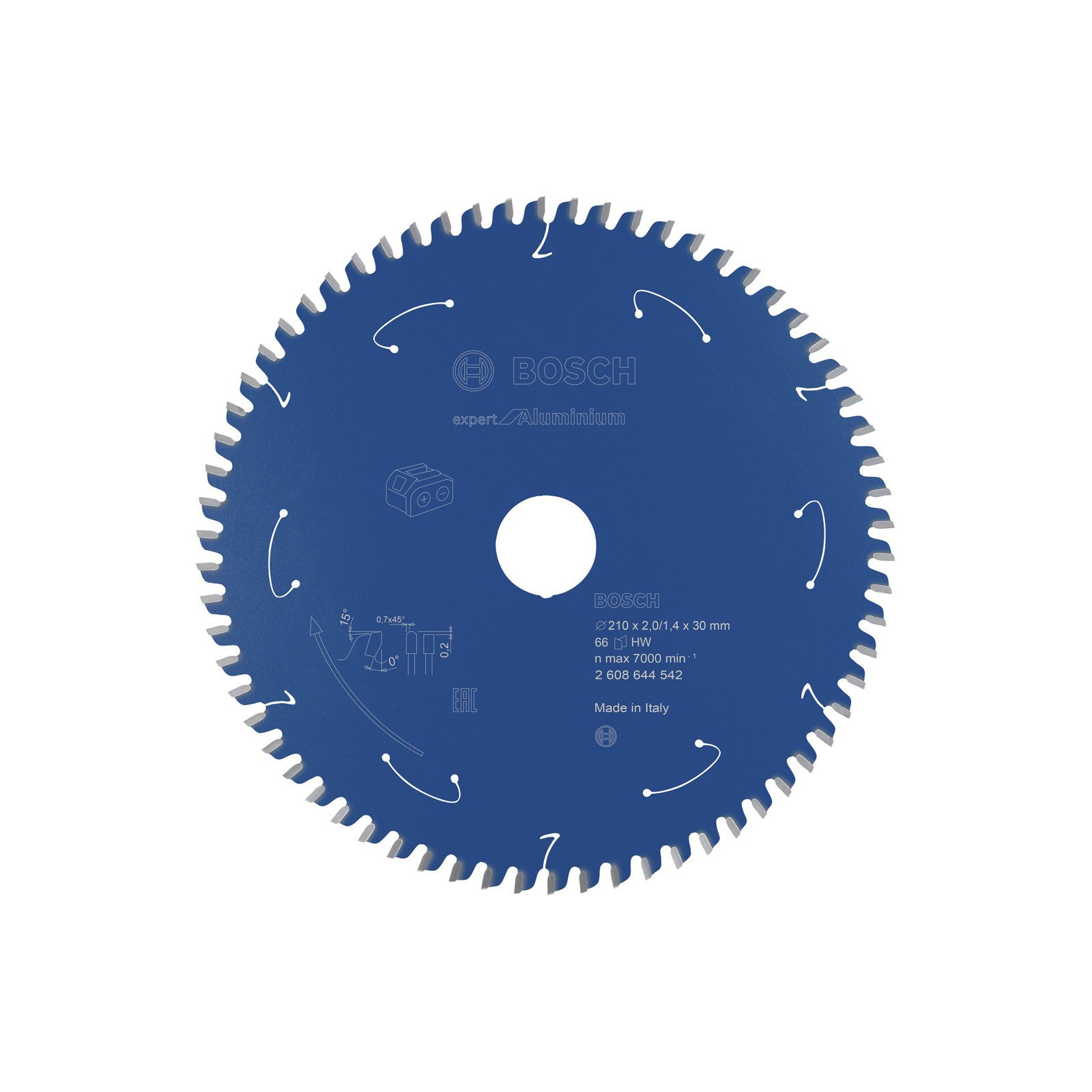 Bosch Kreissägeblatt Expert for Aluminium für Akku-Tischkreissägensägen