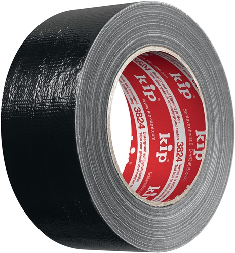 KIP Steinband 3824 schwarz 50 m x 50 mm - 3824-51