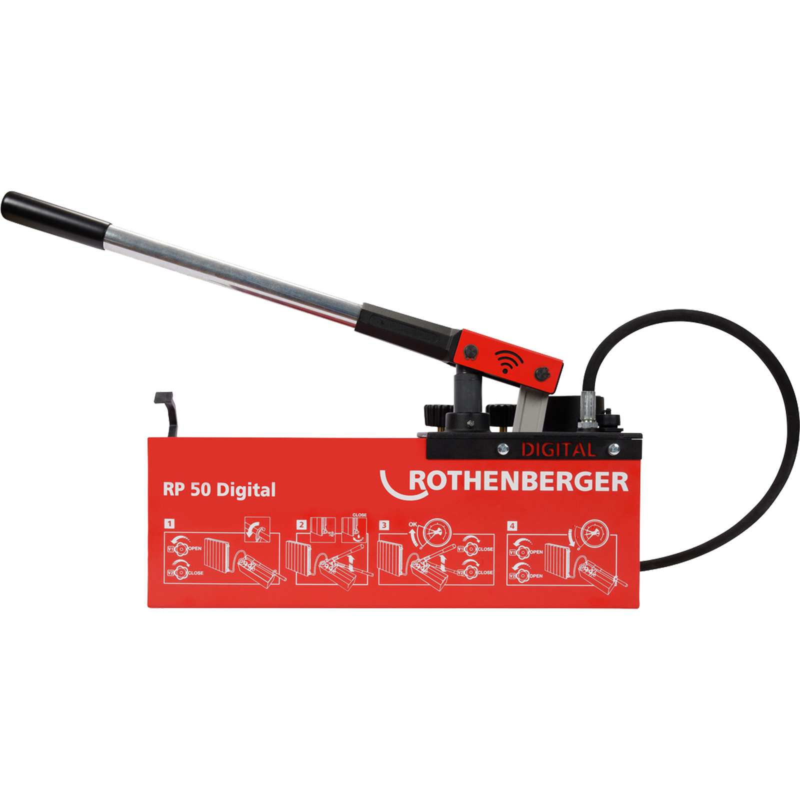 ROTHENBERGER Prüfpumpe RP 50 digital - 1000004000