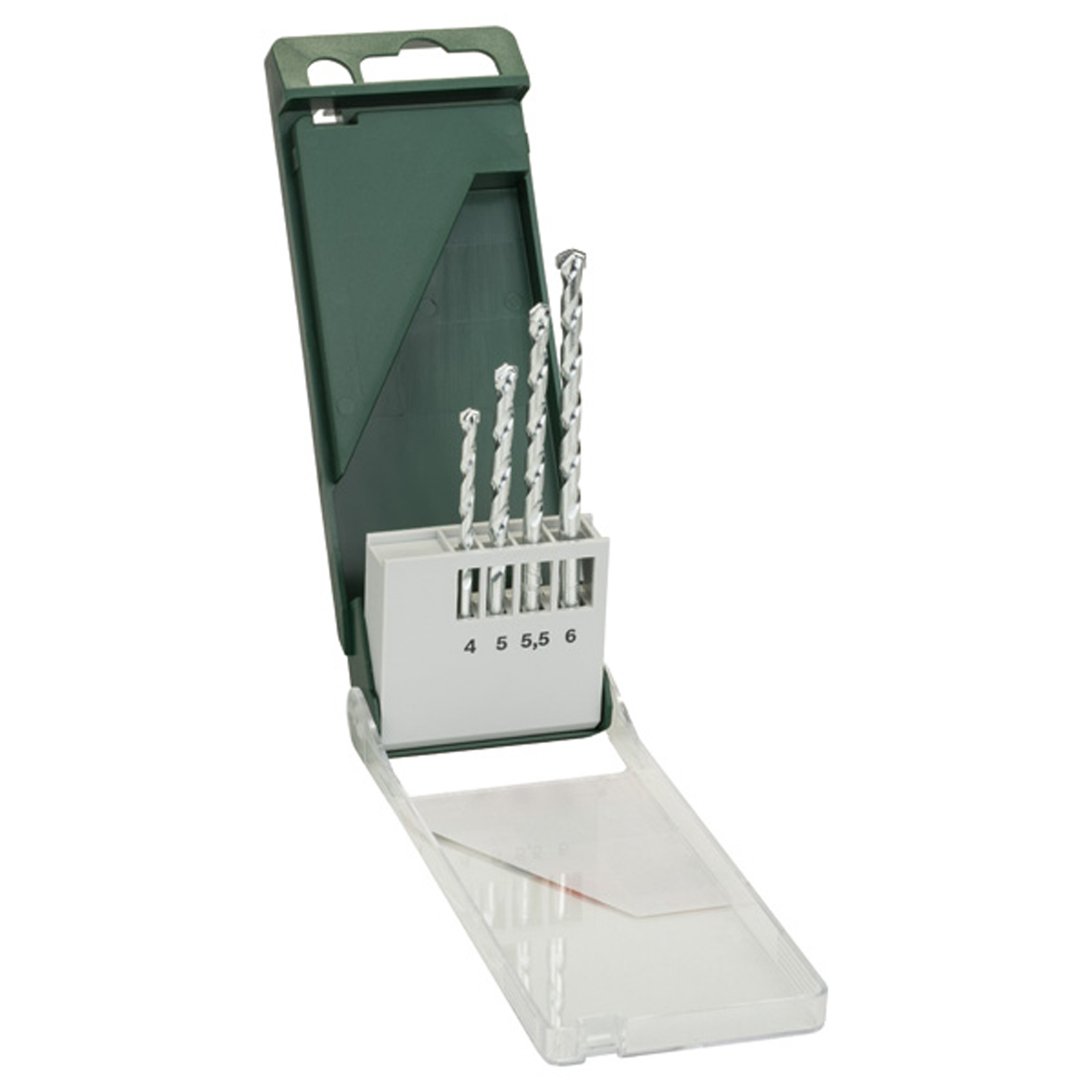 Bosch Steinbohrer-Set 4,0 x 75; 5,0 x 85; 5,5 x 85; 6,0 x 100, 4-tlg. - 2609255459