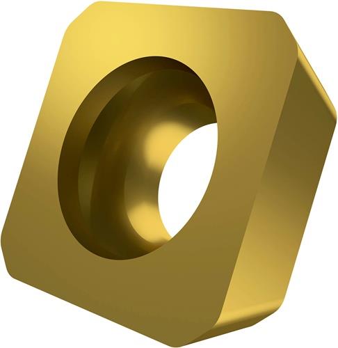 Fräswendeschneidplatte ISO SPEW 1204ADEN:M8330 D.5,5mm PVD beschichtet Gold