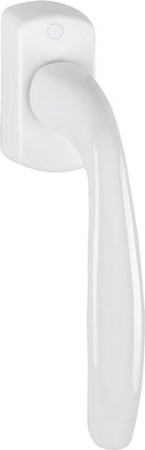 HOPPE Fenstergriff NY 0810/US10 Alu.F9016/ 32-42mm Secustik/VarioFit Stand - 3755927