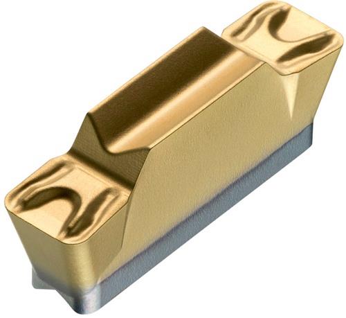 Drehwendeschneidplatte ISO LCMF 041604-F:T8330 Tiefe 3mm PVD beschichtet Gold