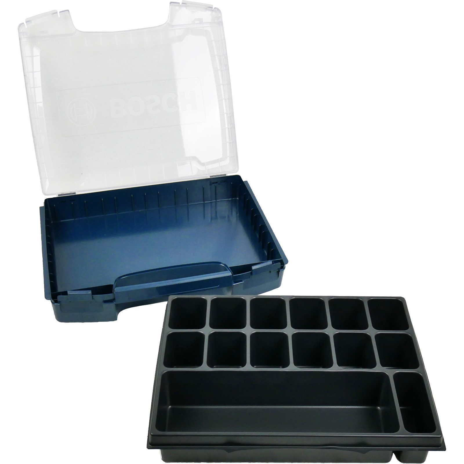 Bosch i-Boxx 72 inkl. BS Systems Kleinteileeinsatz 14 Fächer