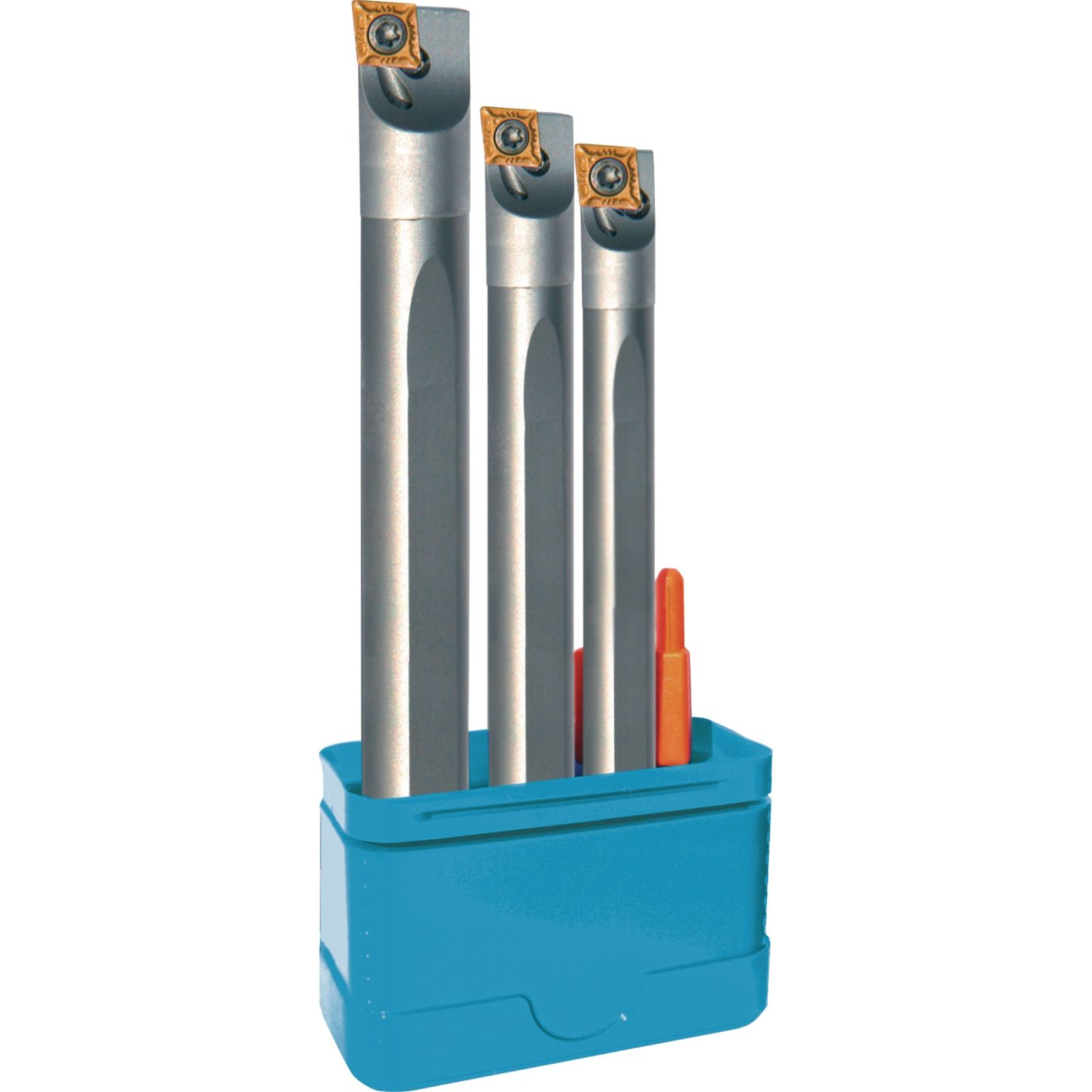 Bohrstangenset SCLC-R 06 re.VHM m.IK 3tlg.TECWERK