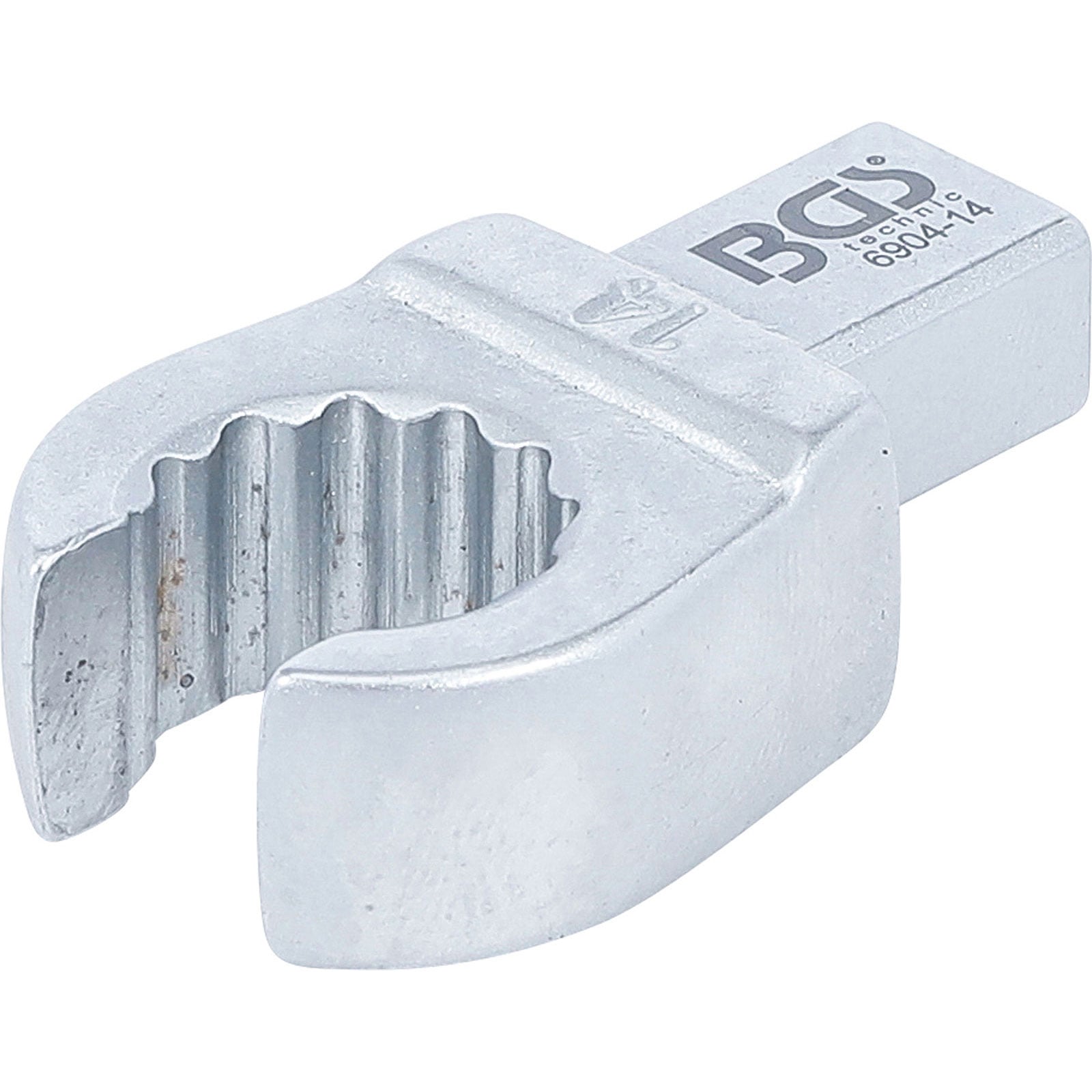 BGS Einsteck-Ringschlüssel offen 14 mm Aufnahme 9 x 12 mm - 6904-14