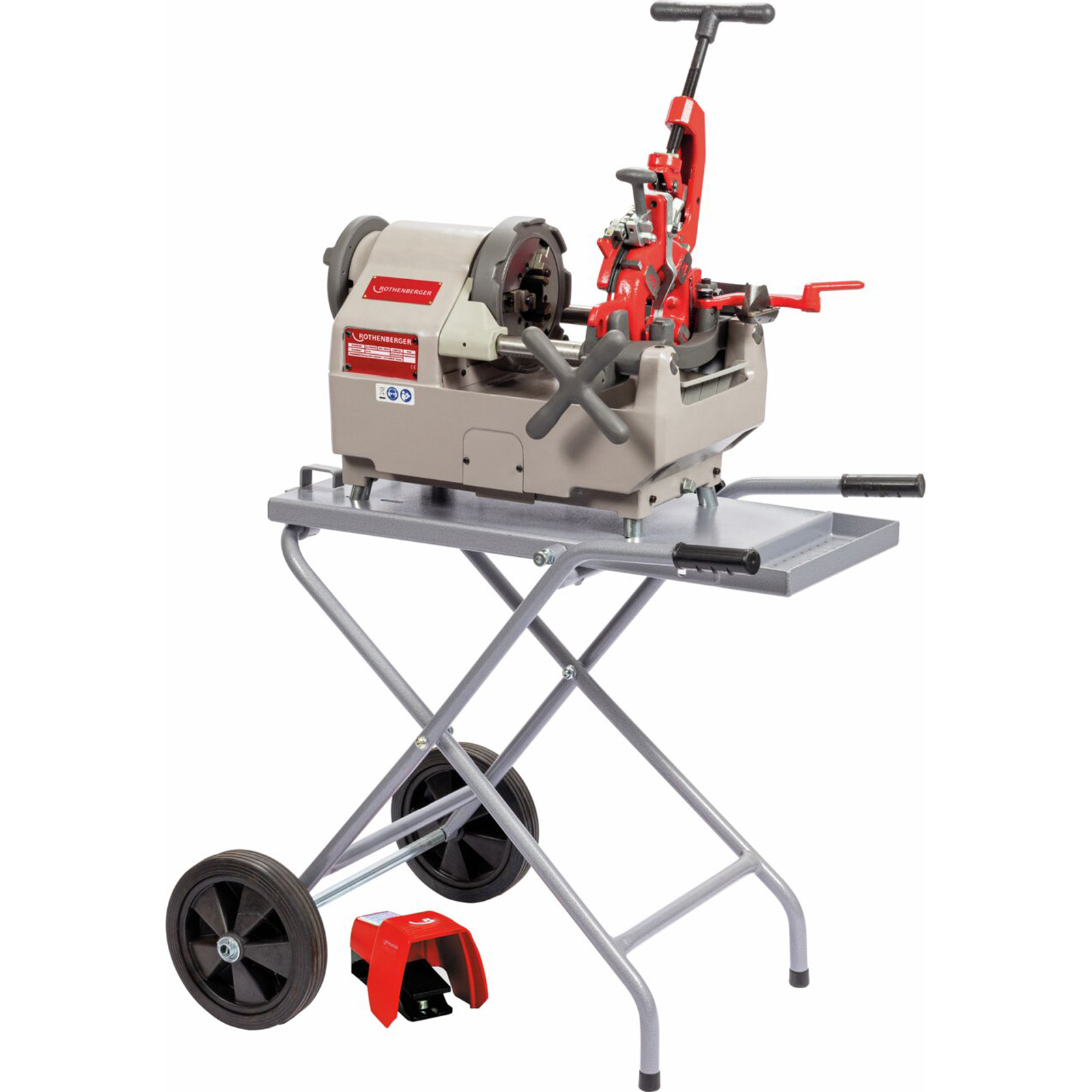 ROTHENBERGER ROPOWER 50 R, Automatik Gewindeschneidko pf, BSPT R1/2-2", 230V - 1000004212