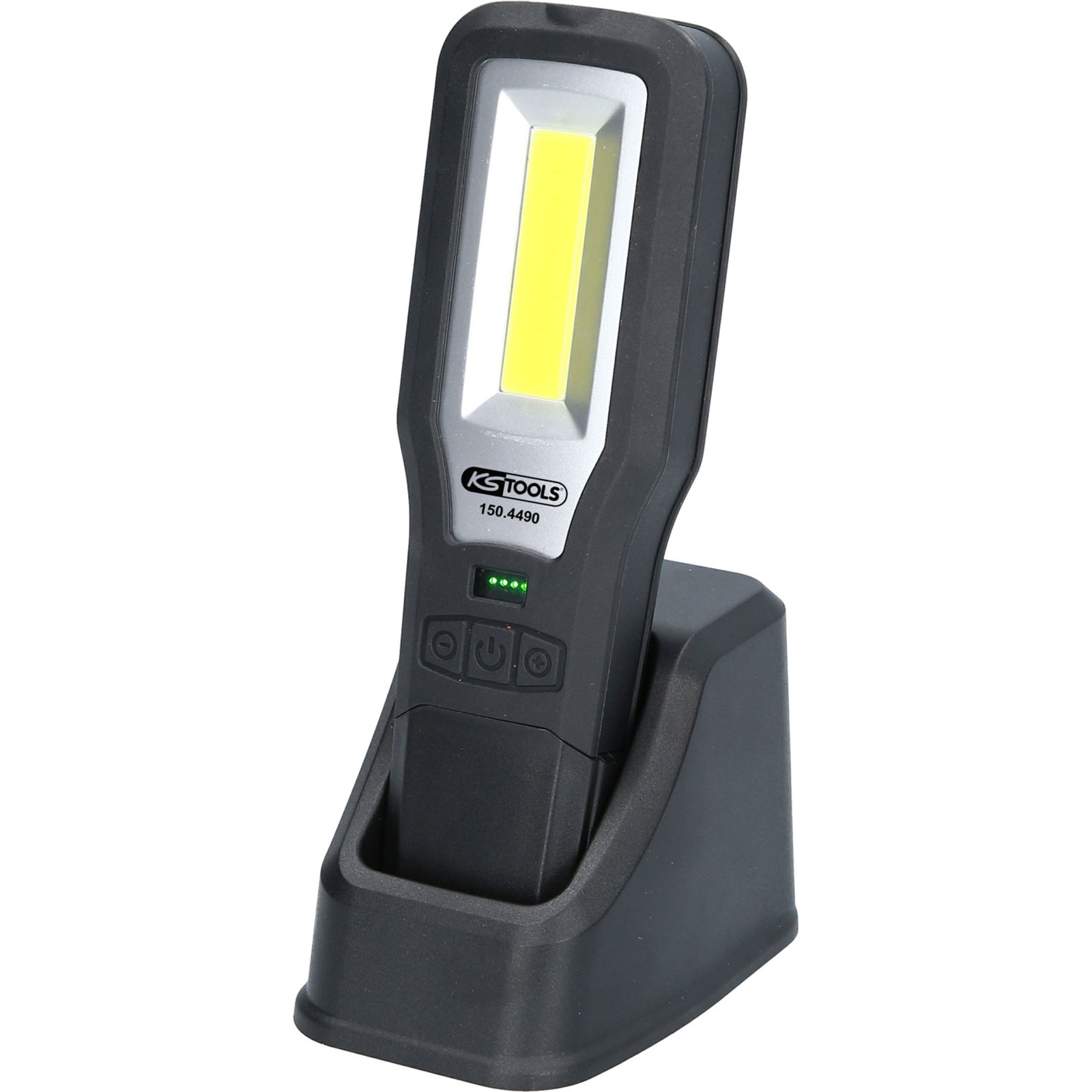 KS TOOLS Mobile Werkstatt-Handlampe knickbar 550 Lumen - 150.4490