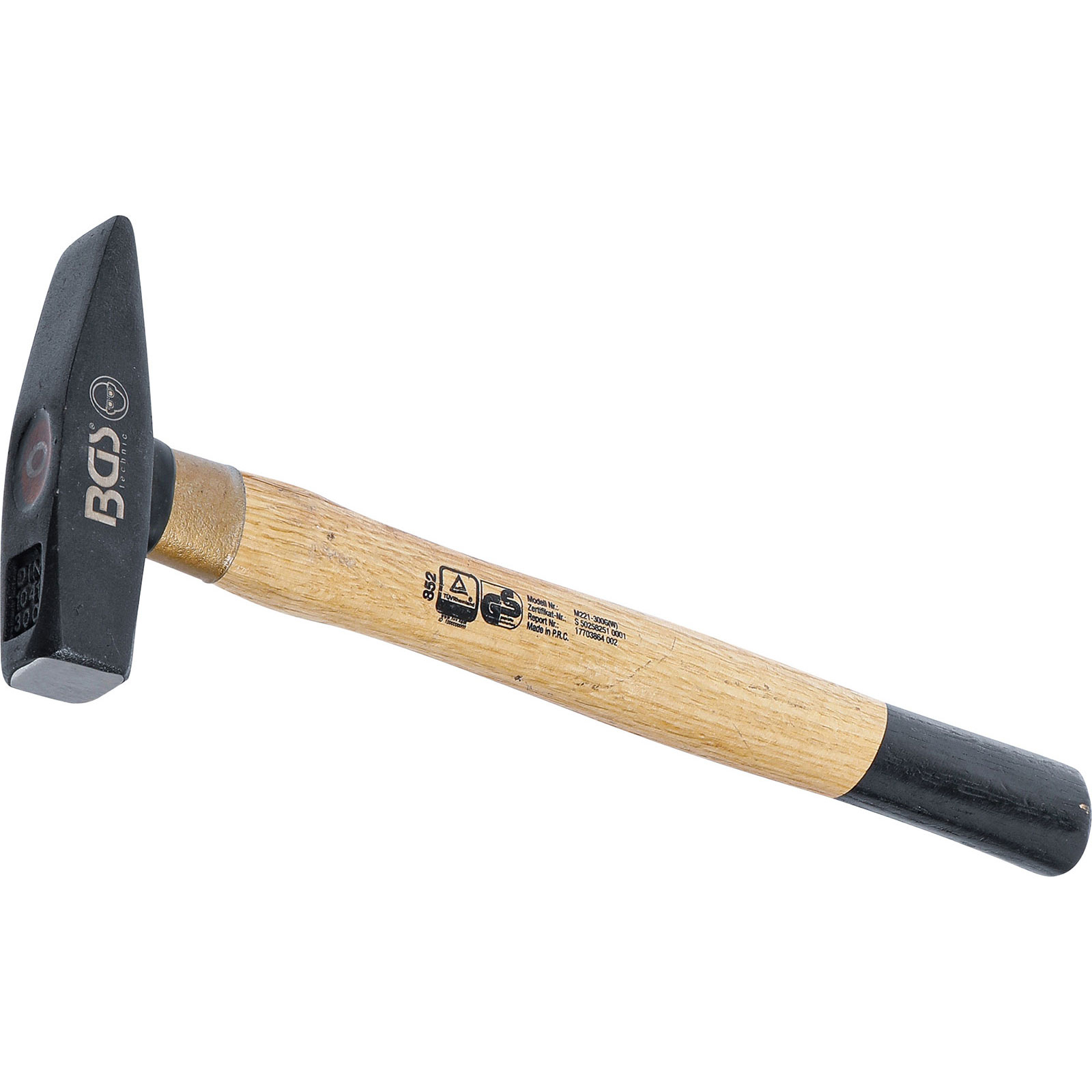 BGS Schlosserhammer Holz-Stiel DIN 1041 300 g - 852