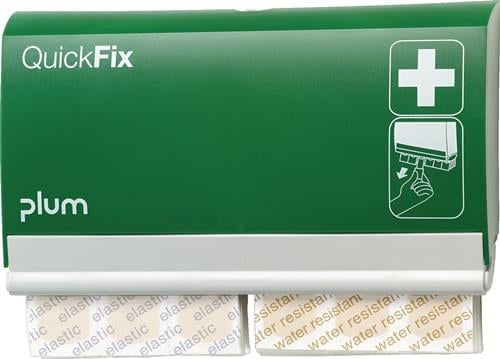 Pflasterspender QuickFix 1 B230xH135xT32ca.mm grün PLUM