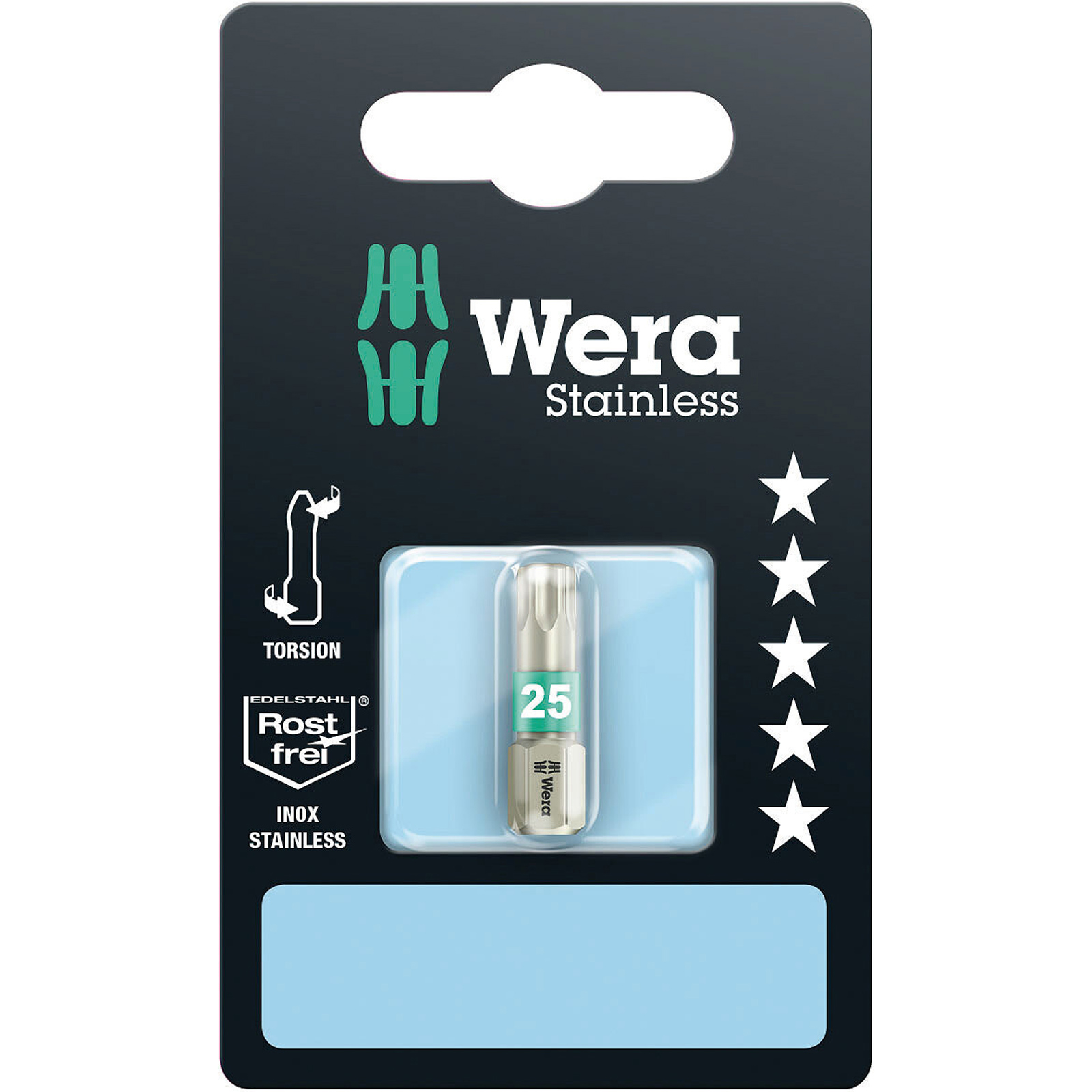 Wera 3867/1 TS SB TORX® Bits, Edelstahl - 05073623001