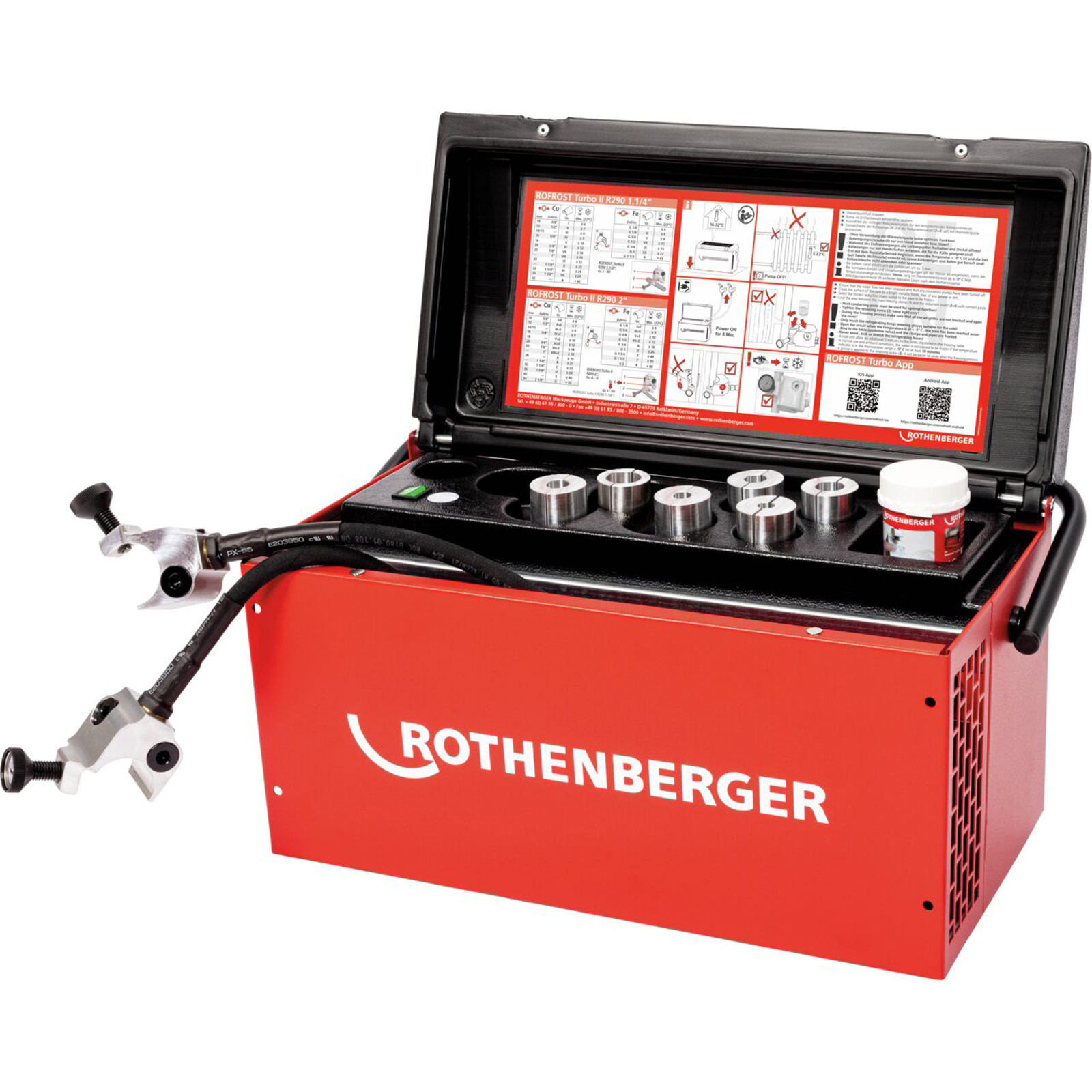 ROTHENBERGER ROFROST II R290 1.1/4" + 6 Einsätze, 230V - 1500004195