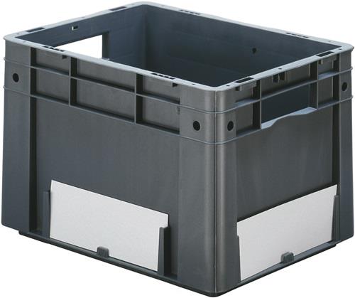 LA-KA-PE Etikett weiß für Transportstapelkasten - E74